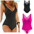 Back Stripe Solid Girls High Quality Fashion Beach Swimwear